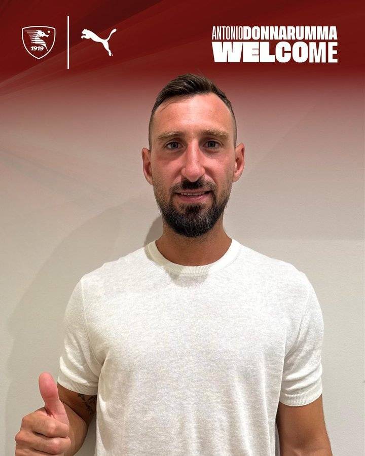 爱游戏体育平台-官方：意丙萨勒尼塔纳从都灵签下35岁门将A-多纳鲁马，合同至2026