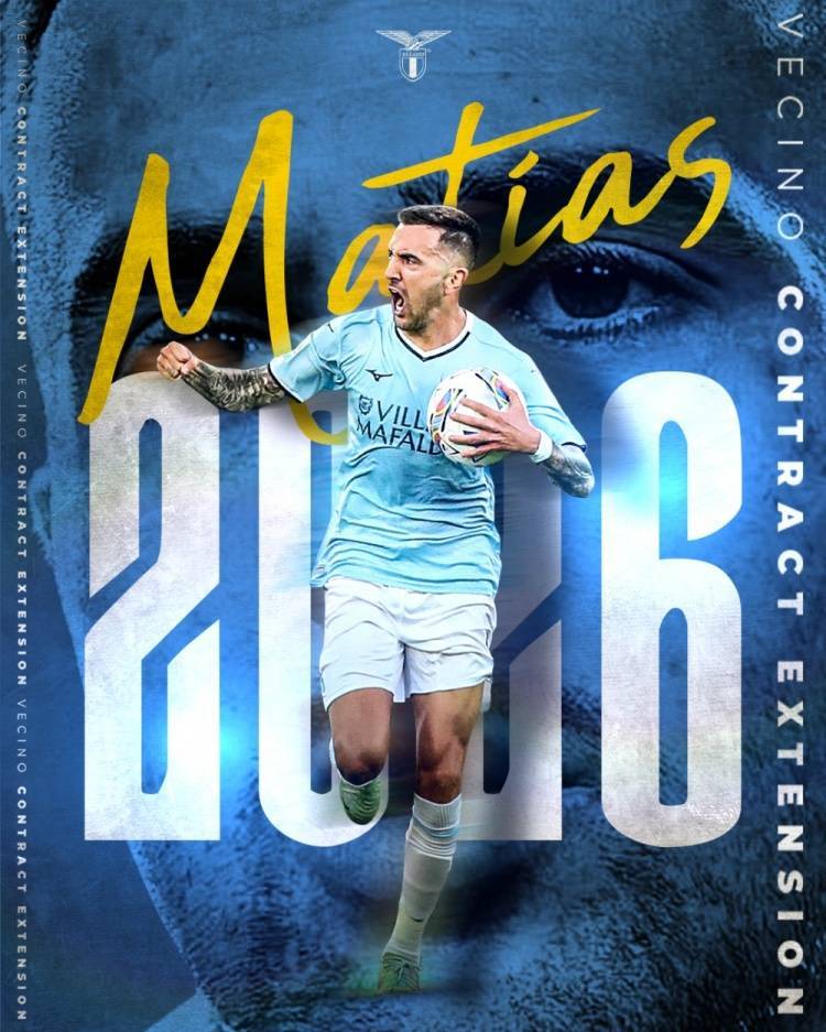 ayxsports-官方：拉齐奥与贝西诺续约，签下1+1合同