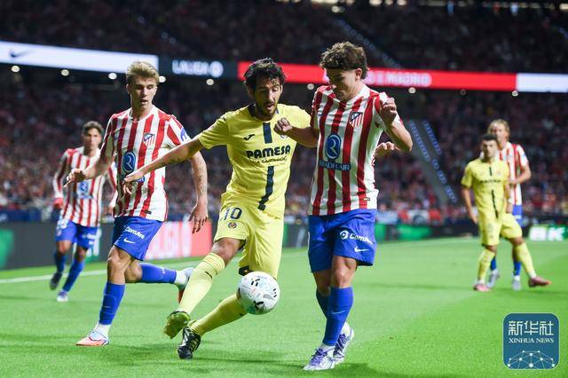 西甲|马德里竞技胜比利亚雷亚尔