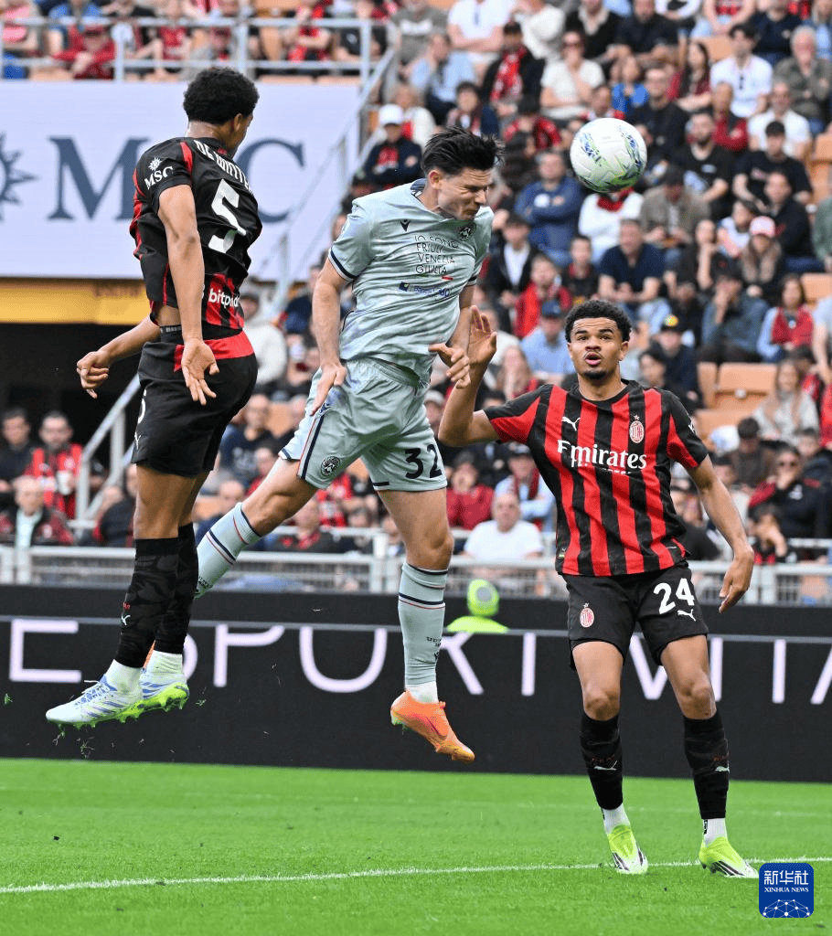 意甲：AC米兰不敌乌迪内斯